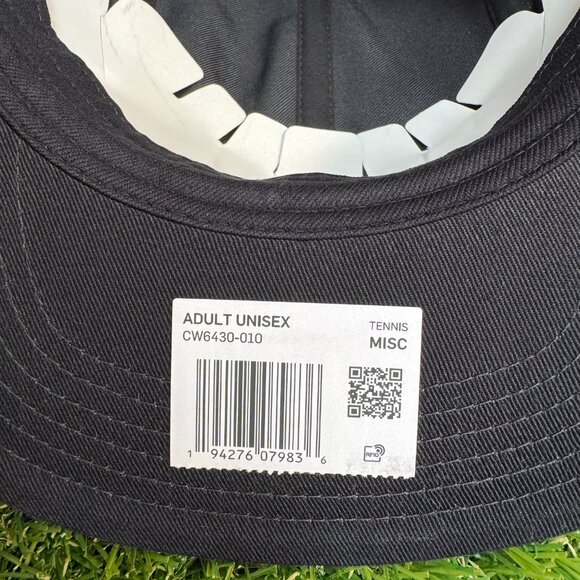 Nike Court Tennis AW84 Challenge Cap Agassi Sampras Hat Black CW6430-010 NEW - Picture 7 of 9